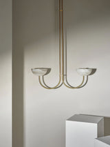 Thea Cloud Alabaster Pendant Light, detail view 12
