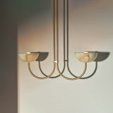 Thea Cloud Alabaster Pendant Light, detail view 3