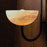 Thea Cloud Alabaster Pendant Light, detail view 30