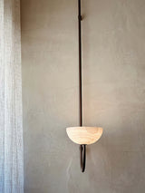 Thea Cloud Alabaster Pendant Light, detail view 42