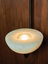 Thea Cloud Alabaster Pendant Light, detail view 43