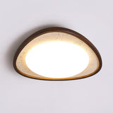 Vale Cedar Travertine Ceiling Light, detail view 5