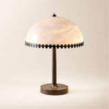 Vesper Morrow Alabaster Table Lamp, detail view 6