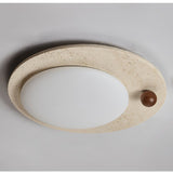 Niven Cove Travertine Ceiling Light, detail view 8
