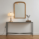 Alina Linden Fabric Table Lamp, detail view 7