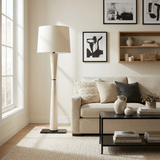Calia Juniper Leather Floor Lamp, detail view 4