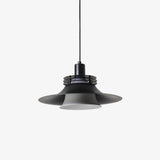 Clara Oak Iron Pendant Light