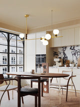 Elian Rose Glass Pendant Light, detail view 18