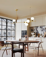 Elian Rose Glass Pendant Light, detail view 9