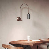Isla Arc Metal Wall Light, detail view 2