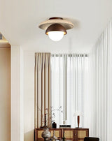 Jora Nest Travertine Ceiling Light, detail view 6