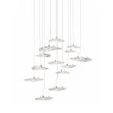 Mira Glow Glass Chandelier, detail view 24