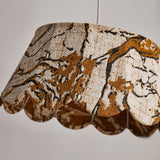 Thea Drift Marble Pendant Light, detail view 4