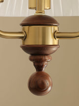 Yara Pine Wood Pendant Light, detail view 9
