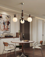 Zella Cloud Glass Chandelier, detail view 18