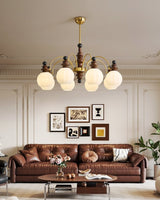Zella Cloud Glass Chandelier, detail view 13