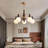 Zella Cloud Glass Chandelier, detail view 5