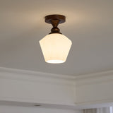 Aven Cedar Glass Ceiling Light, detail view 31