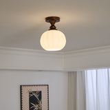 Aven Cedar Glass Ceiling Light, detail view 35