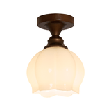 Aven Cedar Glass Ceiling Light, detail view 58
