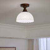 Aven Cedar Glass Ceiling Light, detail view 38