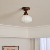 Aven Cedar Glass Ceiling Light, detail view 47