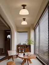 Aven Cedar Glass Ceiling Light, detail view 51