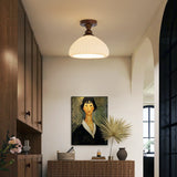 Aven Cedar Glass Ceiling Light, detail view 19