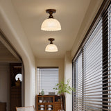 Aven Cedar Glass Ceiling Light, detail view 20