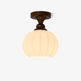 Aven Cedar Glass Ceiling Light