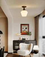 Aven Cedar Glass Ceiling Light, detail view 25