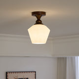 Aven Cedar Glass Ceiling Light, detail view 27