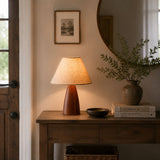 Oriel Pearl Ceramic Table Lamp, detail view 2