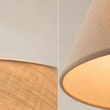 Oriel Pearl Ceramic Table Lamp, detail view 7