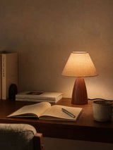 Oriel Pearl Ceramic Table Lamp, detail view 13
