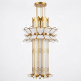 Aven Dune Acrylic Chandelier, detail view 10
