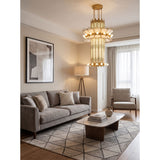 Aven Dune Acrylic Chandelier, detail view 14