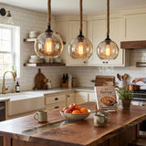 Alina Morrow Glass Pendant Light, detail view 2