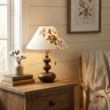Calia Linden Wood Table Lamp, detail view 2