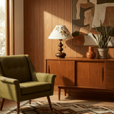 Calia Linden Wood Table Lamp, detail view 3