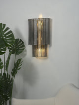 Clara Orbit Glass Wall Light, detail view 3