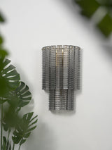 Clara Orbit Glass Wall Light, detail view 4