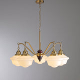 Dalia Vista Glass Chandelier, detail view 3