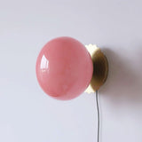 Ember Bloom Glass Wall Light, detail view 10