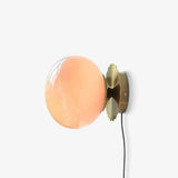 Ember Bloom Glass Wall Light
