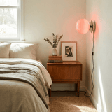 Ember Bloom Glass Wall Light, detail view 8