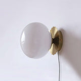 Ember Bloom Glass Wall Light, detail view 15