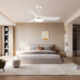 Tarin Linden Acrylic Ceiling Fan, detail view 2