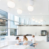 Jora Winter Metal Ceiling Light, detail view 7