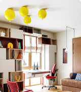 Jora Winter Metal Ceiling Light, detail view 9